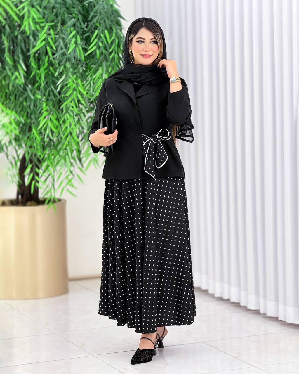 کت دامن مازراتی و الیزه فری سایز تا ۴۶ مانیلا