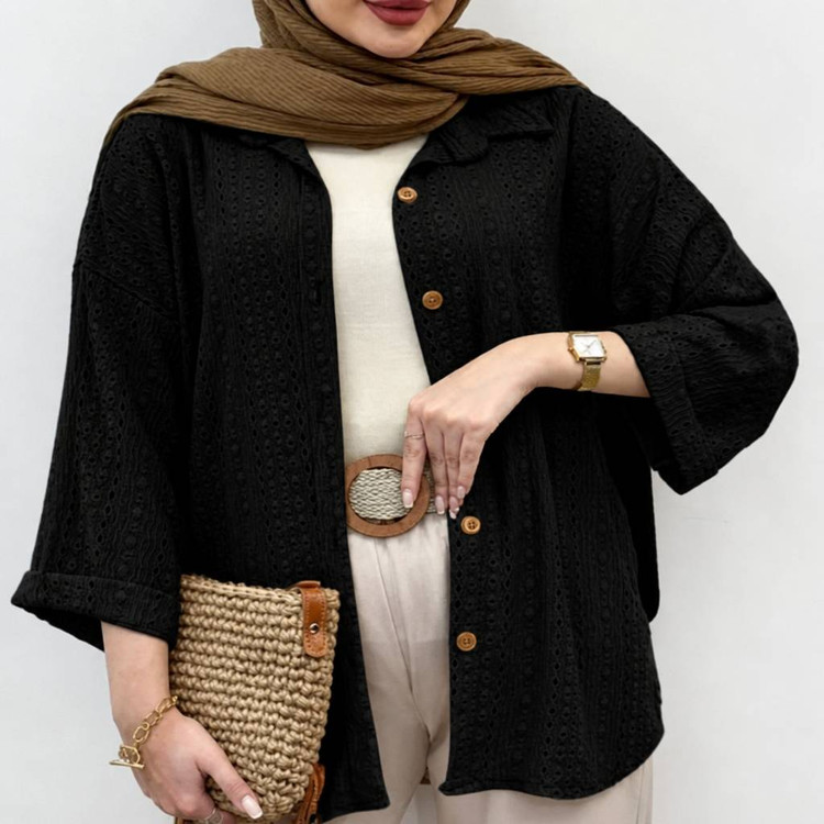 شومیز کوک دوزی مراکشی سایز ۱ و ۲ سلین