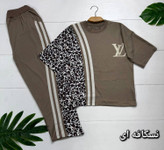 ست تیشرت شلوار زنانه نخ پنبه ترانه