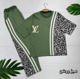 ست تیشرت شلوار زنانه نخ پنبه ترانه