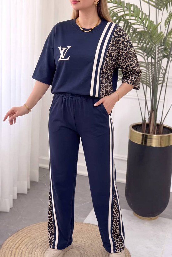 ست تیشرت شلوار زنانه نخ پنبه ترانه