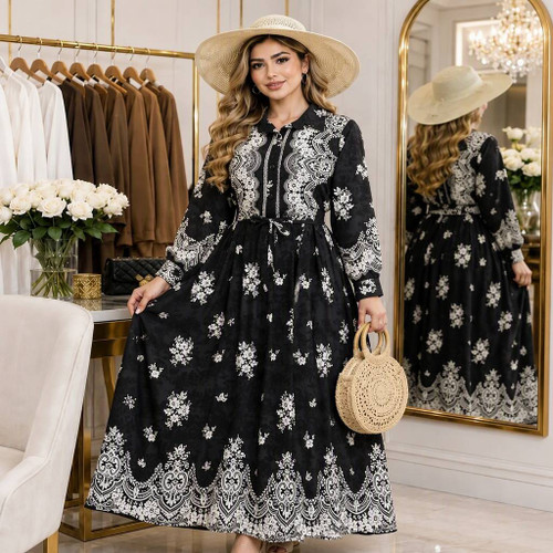 پیراهن بلند بوگاتی اعلا فریسایز ۳۸تا۴۸ رخشان