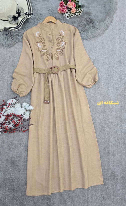 کفتان گلدوزی شانتون فریسایز ۳۸تا۴۸ آوینا