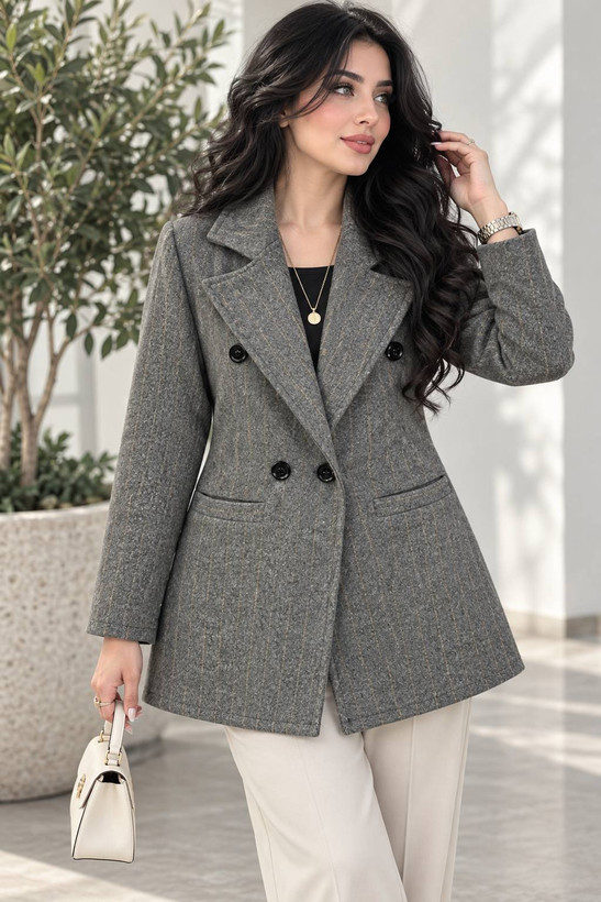 کت یقه دار مزونی فوتر دیپلمات سایز ۱و۲